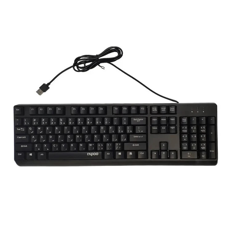 کیبورد و موس سیمی رپو مدل X130PRO