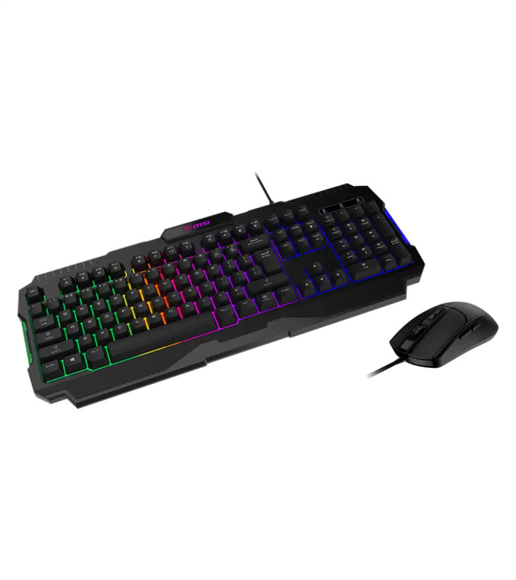 کیبورد و موس گیمینگ ام اس آی FORGE GK100 COMBO
