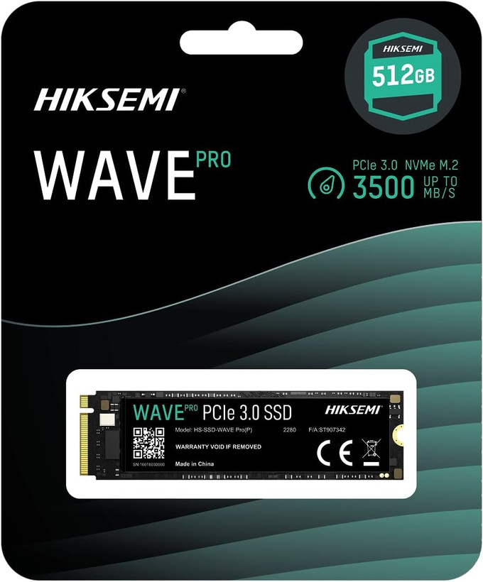 اس اس دی هایک سمی مدل HIKSEMI WAVE P 512GB M.2 SSD