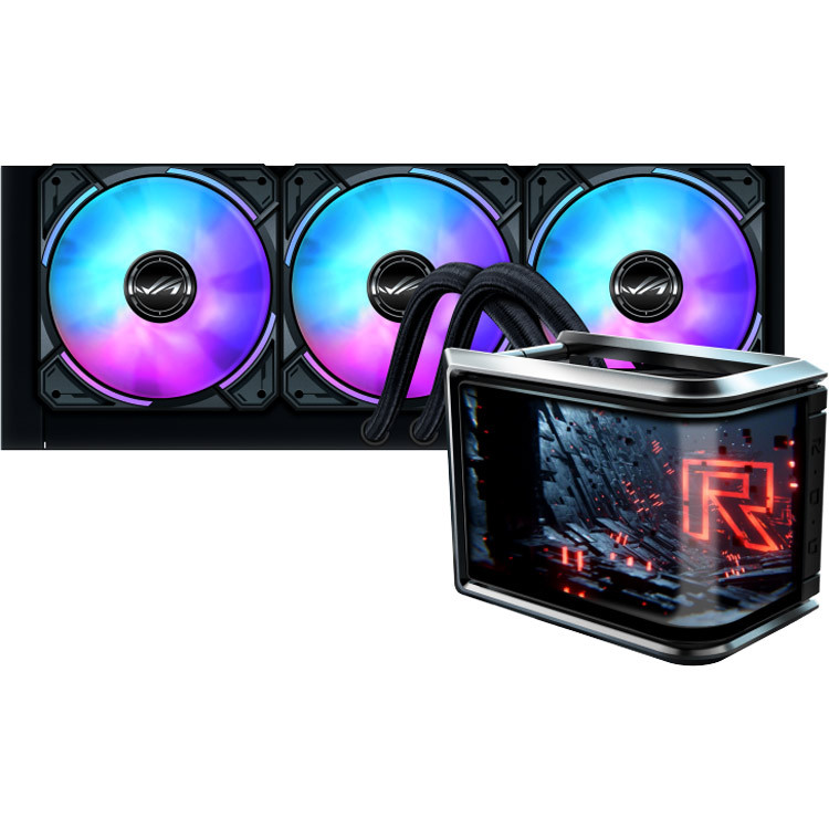 فن خنک کننده پردازنده ایسوس مدل ASUS ROG RYUO IV SLC 360 ARGB
