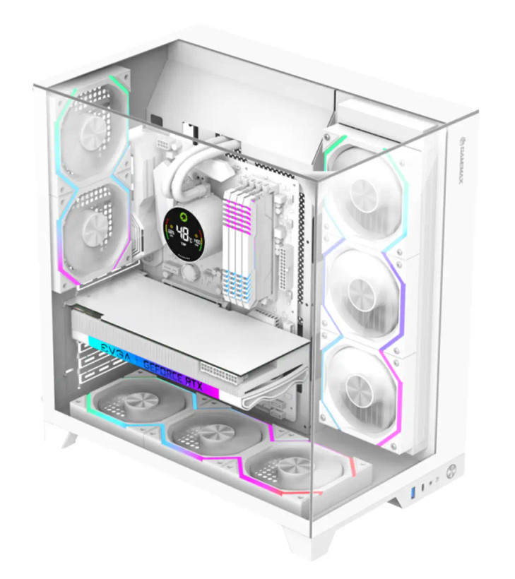 کیس گیمینگ گیم مکس مدل GAMEMAX Infinity Pro White