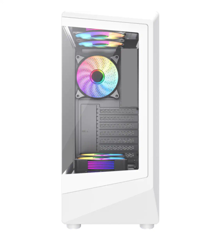 کیس گیمینگ گیم مکس مدل GAMEMAX Vista COC White