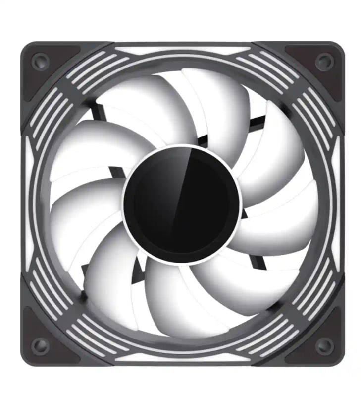 فن کیس گیم مکس مدل GameMax FN12A C8I Black