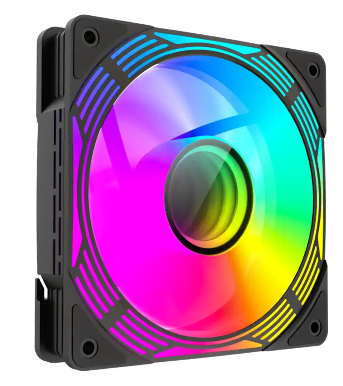 فن کیس گیم مکس مدل GameMax FN12A-C8I-R Black