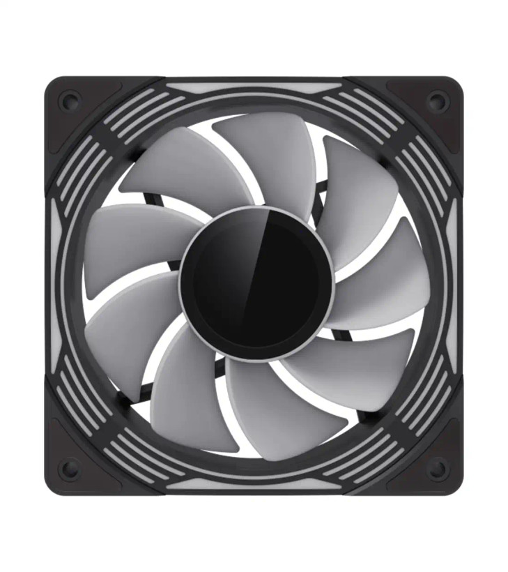 فن کیس گیم مکس مدل GameMax FN12A-C8I-R Black