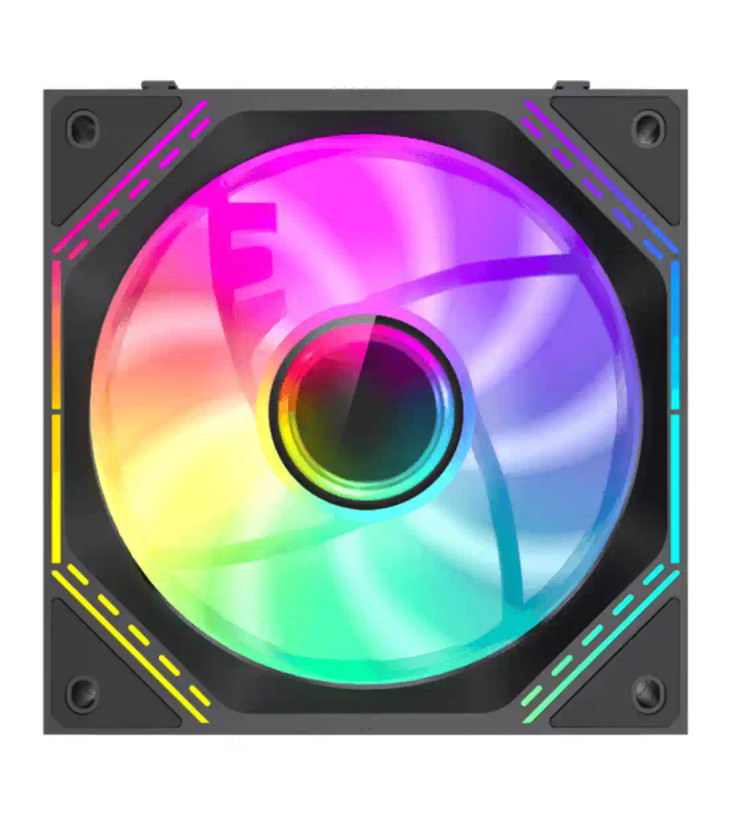 فن کیس گیم مکس مدل GameMax FN12A S3I Black 3x