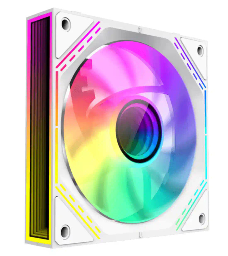 فن کیس گیم مکس GameMax FN12A S3I White 3x