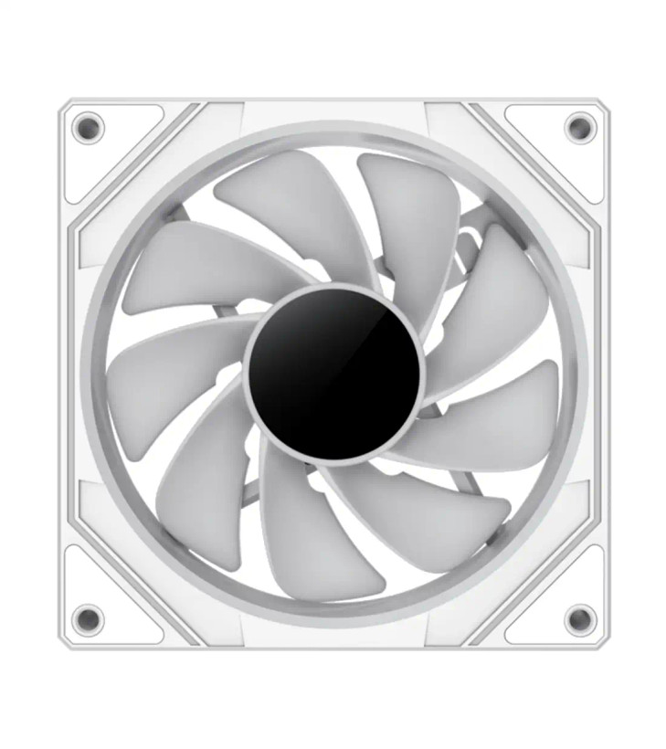 فن کیس گیم مکس مدل GameMax FN12A-S8I-R White