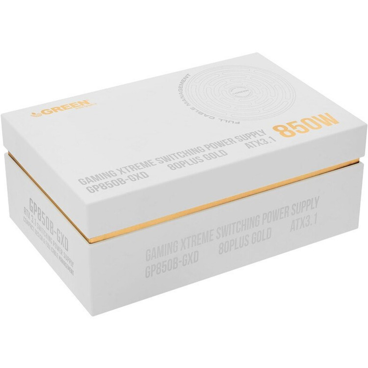 پاور 850 وات گرین مدل Green GP850B GXD White