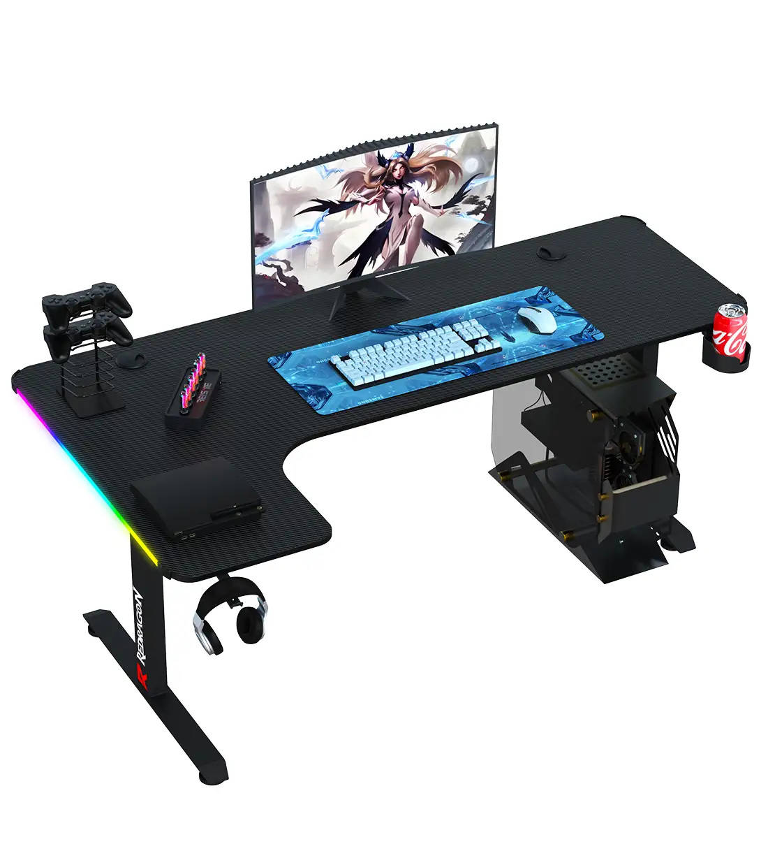 میز گیمینگ ردراگون مدل Redragon GD-3200-L 160cm RGB