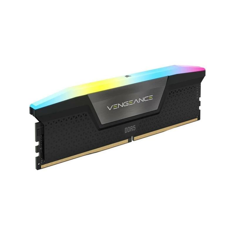رم کورسیر مدل CORSAIR VENGEANCE 32GB(16GBx2) 7200Mhz RGB Black