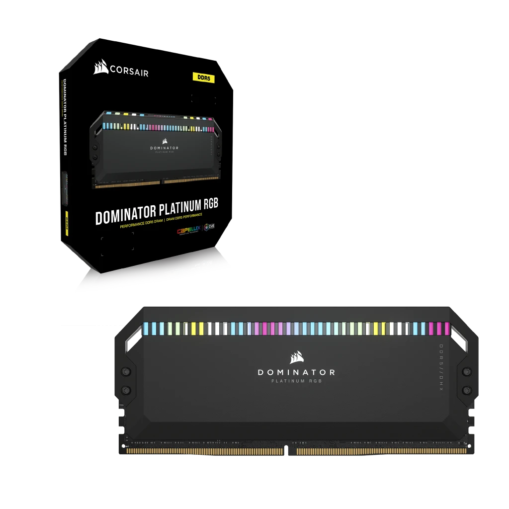 رم کورسیر مدل CORSAIR DOMINATOR PLATINUM 32GB(2x16GB) 6200Mhz RGB CL36