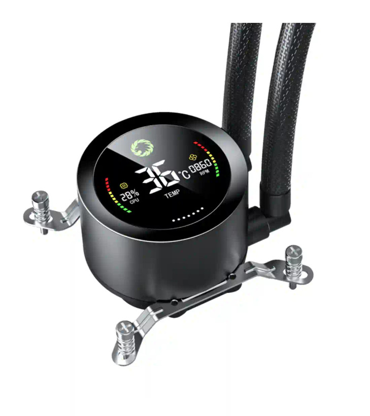 فن خنک کننده پردازنده گیم مکس مدل GameMax IceBurg 240 Digital Black