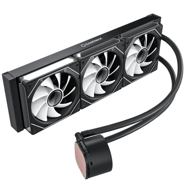 فن خنک کننده پردازنده گیم مکس مدل GameMax IceBurg 360 Digital Black