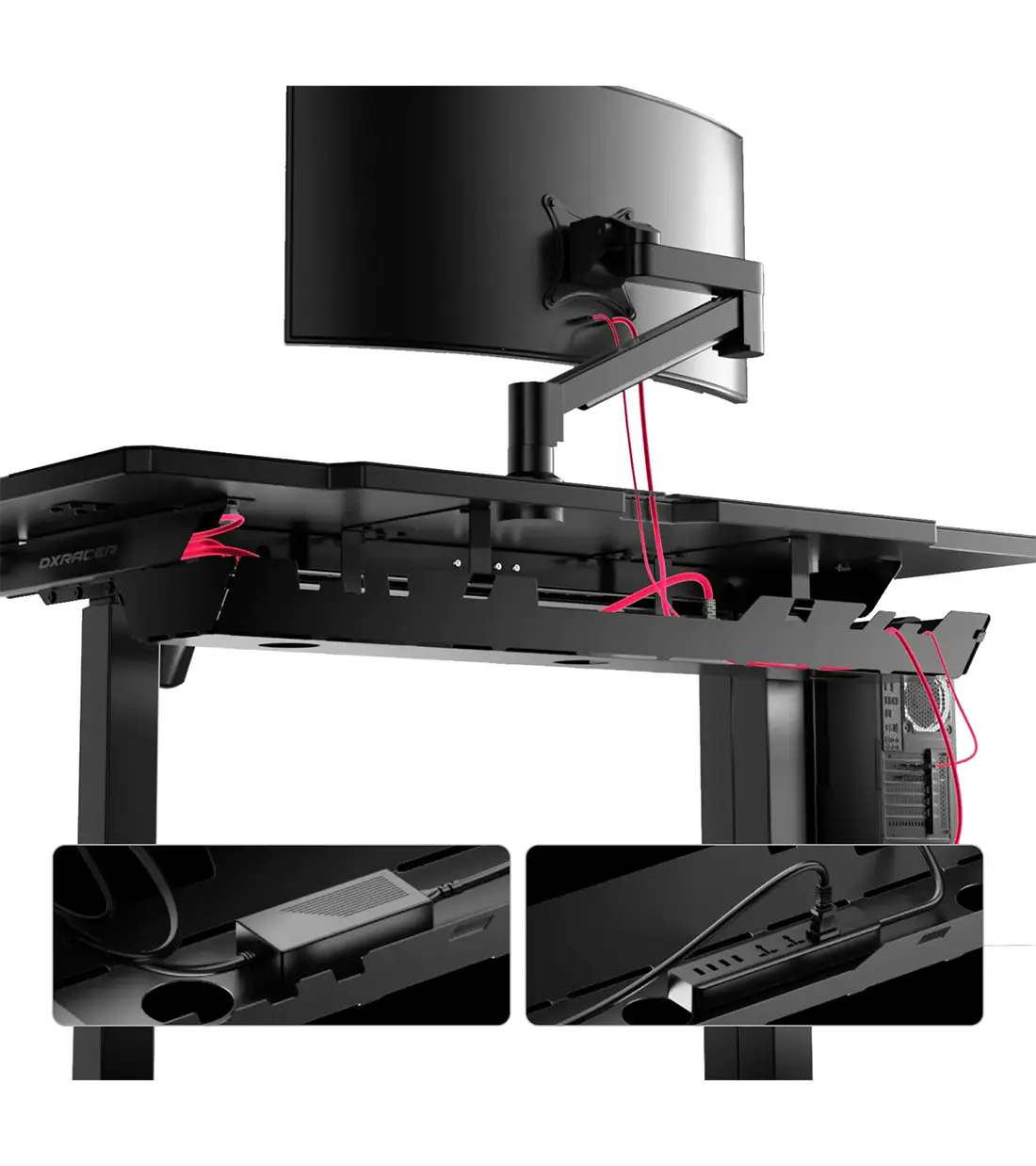 میز گیمینگ دی ایکس ریسر مدل DXRacer Tidal Series XL