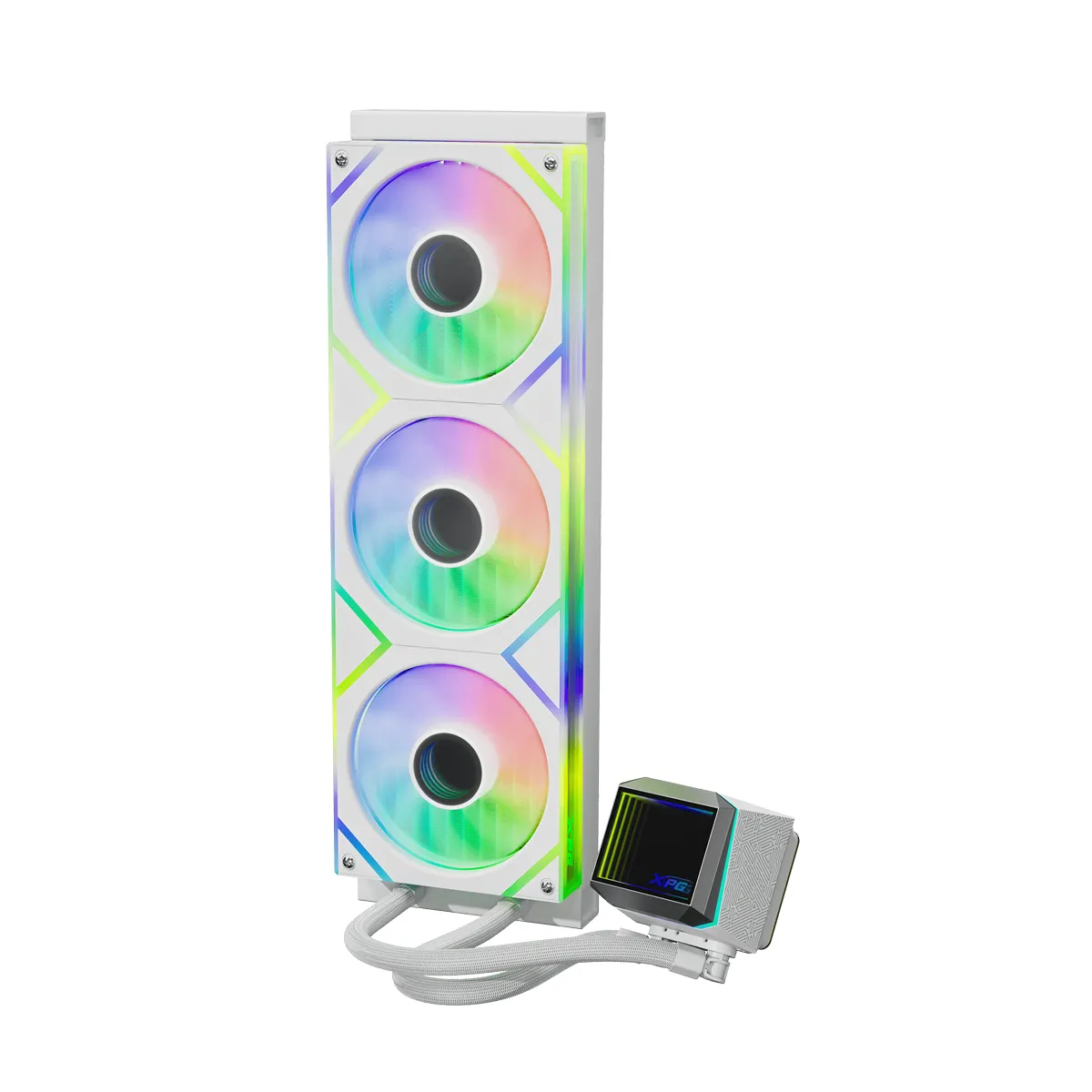 فن خنک کننده پردازنده ای دیتا مدل ADATA XPG LEVANTE II 360 ARGB White