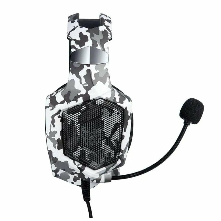هدست اونیکوما مدل Onikuma K8 Camo Wired Gray