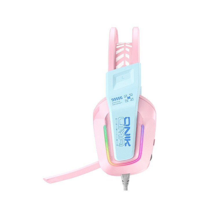هدست اونیکوما مدل Onikuma X13 Wired Pink