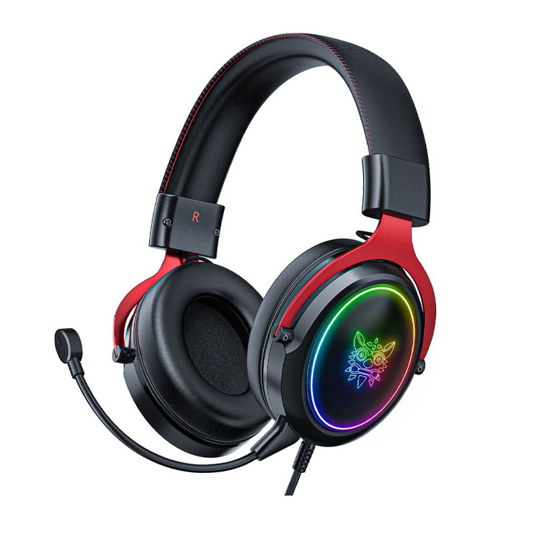 هدست اونیکوما مدل Onikuma X10 Wired Black Red