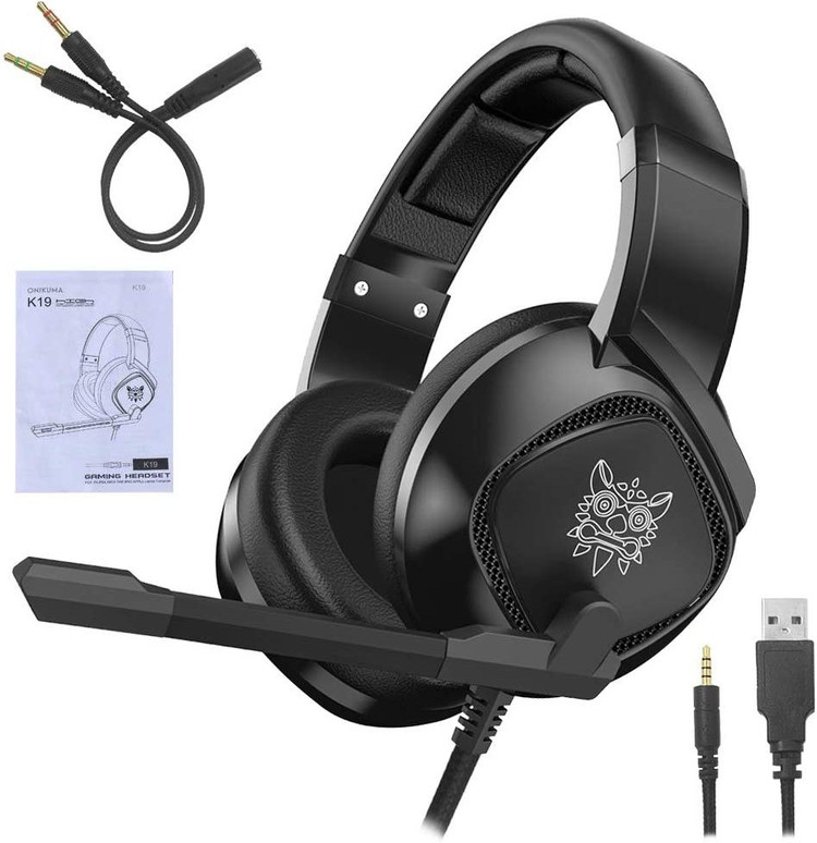 هدست اونیکوما مدل Onikuma K19 Wired Black