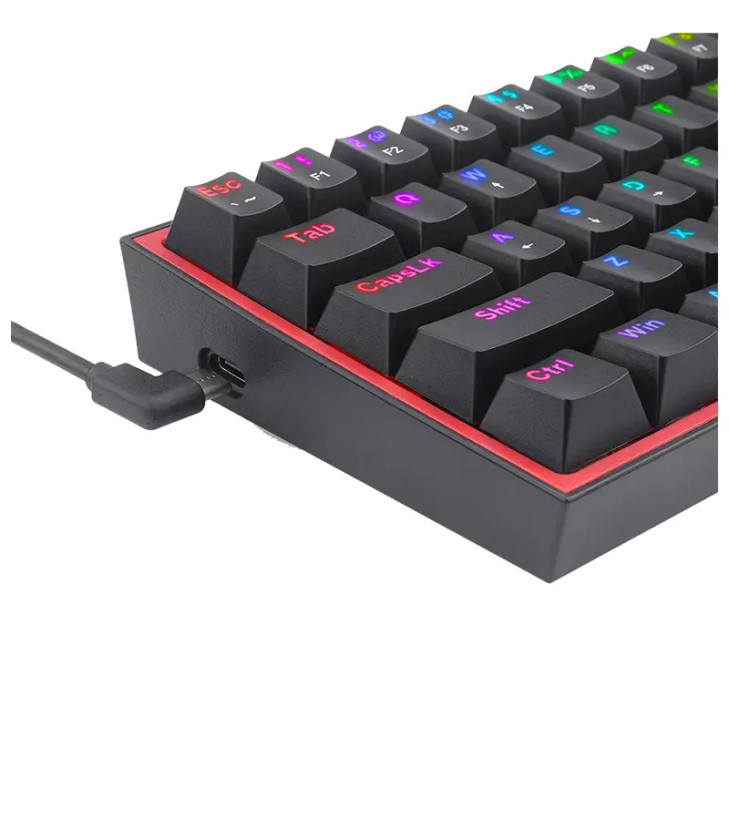 کیبورد ردراگون مدل Redragon K617 FIZZ Black