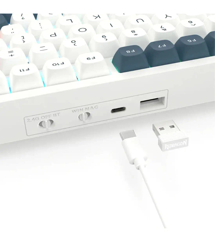 کیبورد ردراگون مدل Redragon Flamberge K723 WBR PRO