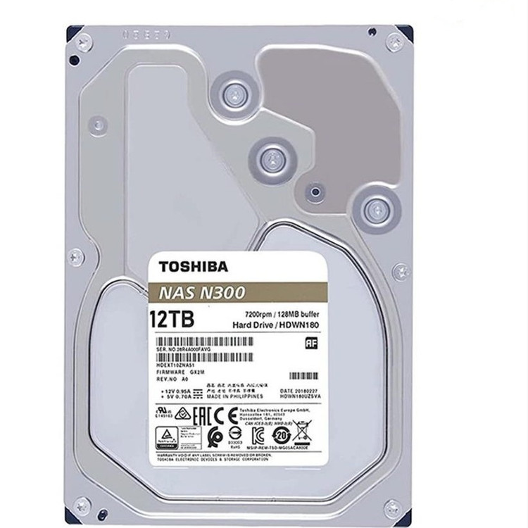 هارد دیسک اینترنال توشیبا مدل Toshiba N300 ظرفیت 12 ترابایت