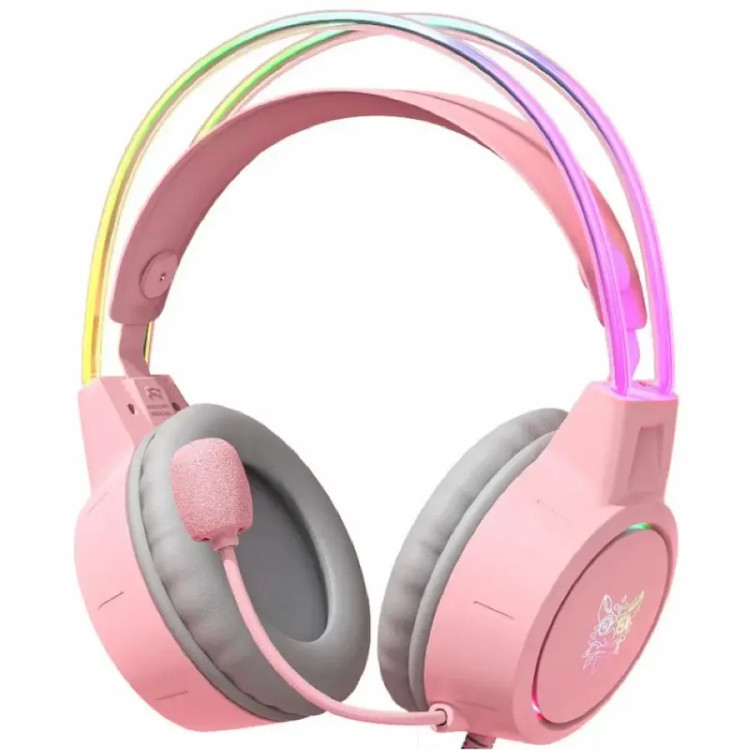 هدست اونیکوما مدل Onikuma X15 Pro Wired Pink