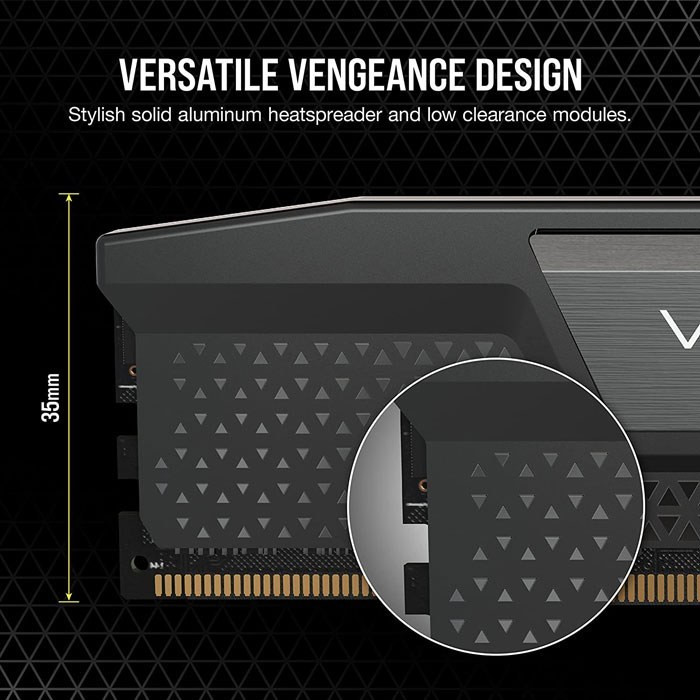 رم کورسیر مدل VENGEANCE 64GB 32GB×2 6000MHz CL40 DDR5
