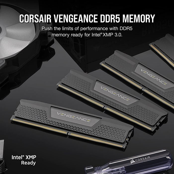 رم کورسیر مدل VENGEANCE 64GB 32GB×2 6000MHz CL40 DDR5