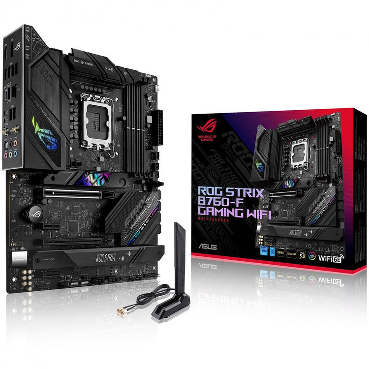مادربرد ایسوس مدل ASUS ROG STRIX B760-F Gaming WiFi DDR5