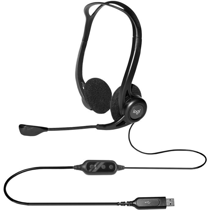 هدست لاجیتک مدل Logitech H960 Wired