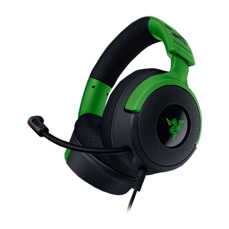هدست ریزر مدل Razer Kraken V4 X Minecraft Edition Wired
