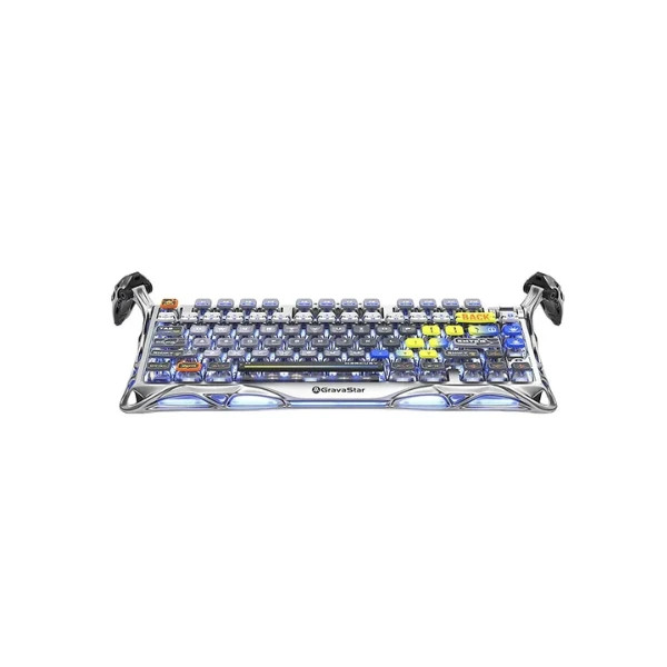 کیبورد گیمینگ گراوا استار مدل GravaStar Mercury K1 Pro Special Edition - Interstellar Silver