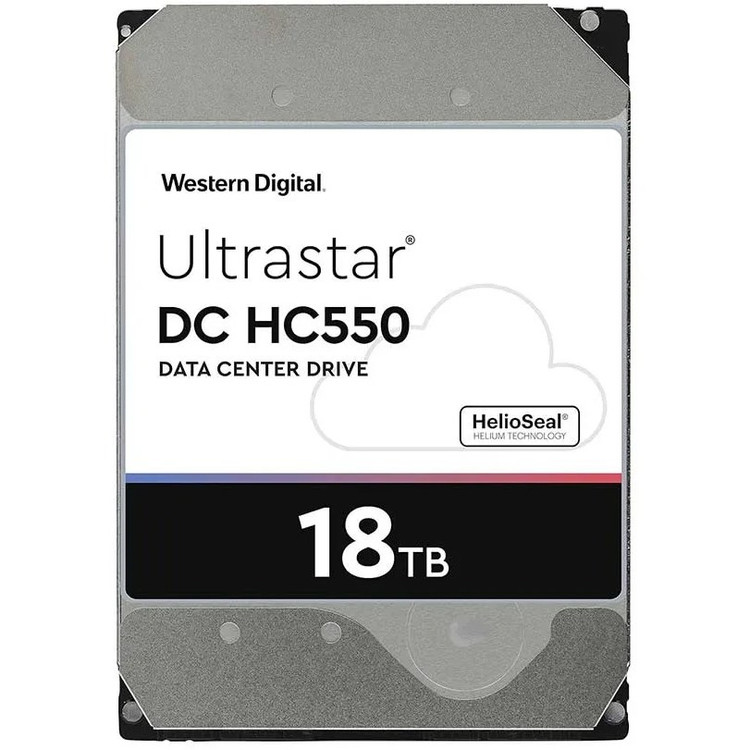 هارد اینترنال وسترن دیجیتال مدل Western Digital DC HC550 UltraStar 18TB