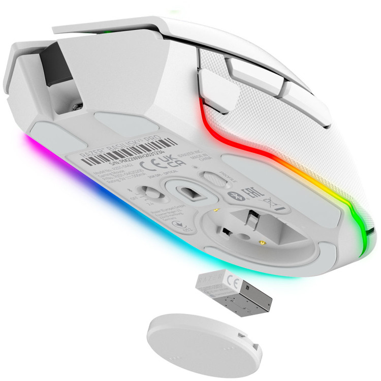 موس ریزر مدل Razer Basilisk V3 Pro White