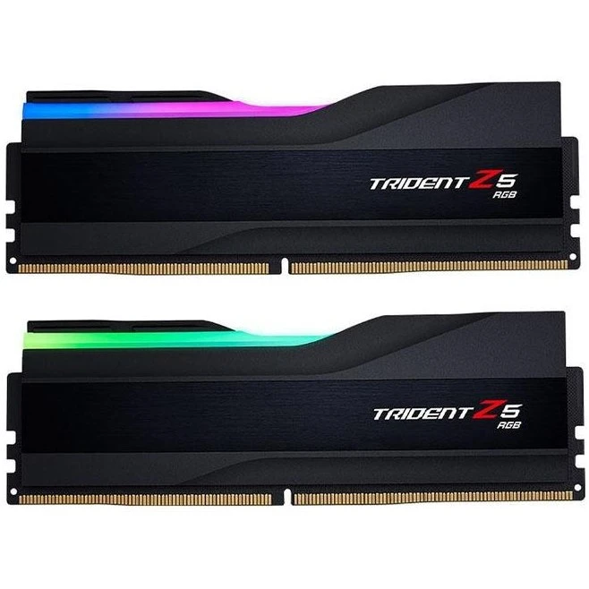 رم جی اسکیل مدل G.SKILL TRIDENT Z5 RGB 64GB (DUAL) 6000Mhz CL30 BLACK
