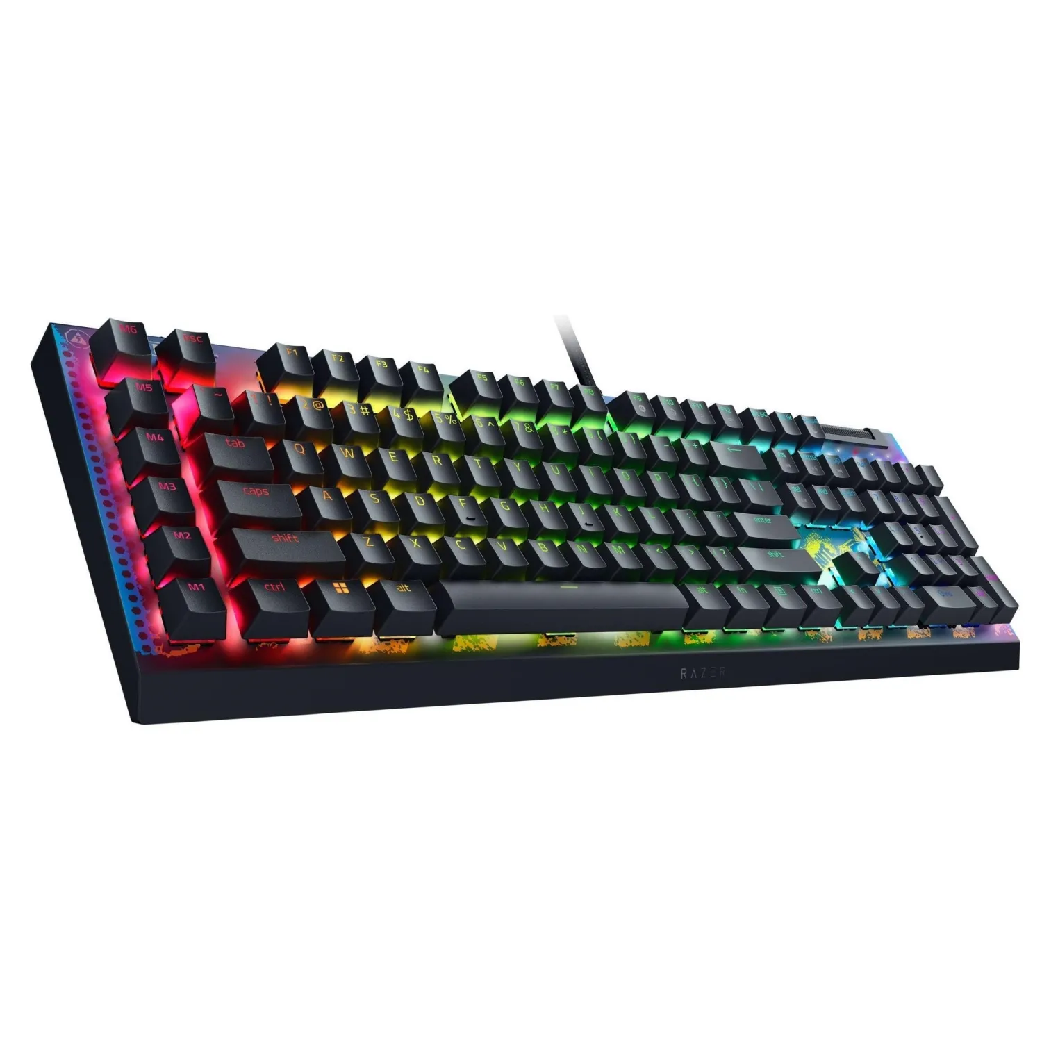 کیبورد ریزر مدل Razer Blackwidow V4 X Fortnite Edition