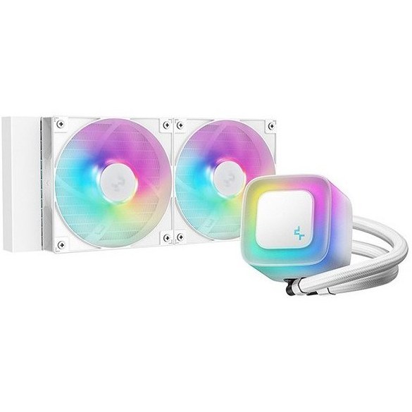 فن خنک کننده پردازنده دیپ کول مدل DeepCool LE240 V2 ARGB White