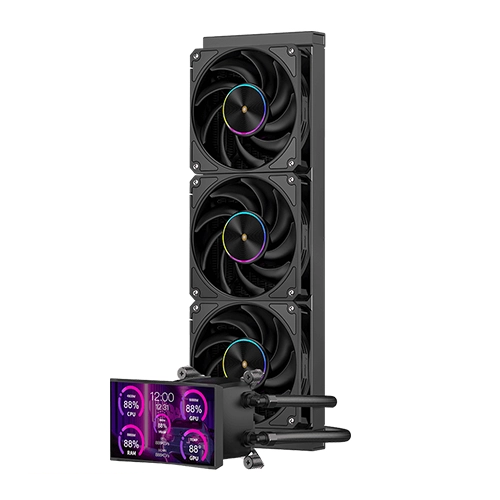 فن خنک کننده اوست مدل Awest Ice Vein AV 360L Black