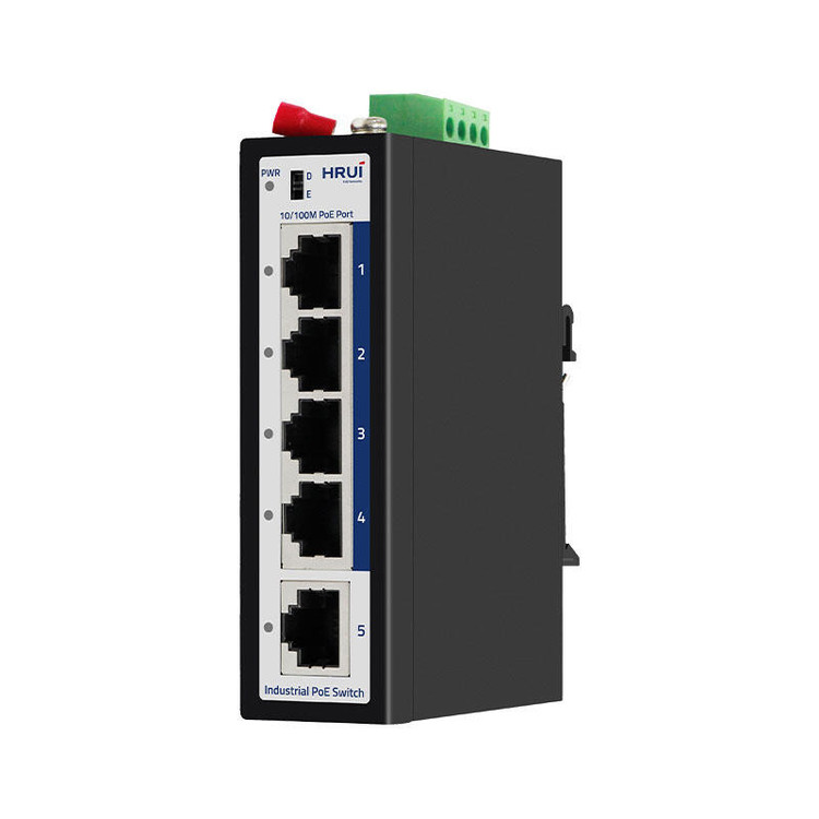 سوئیچ PoE صنعتی اچ ار یو ای HRUI HR500-AF-41