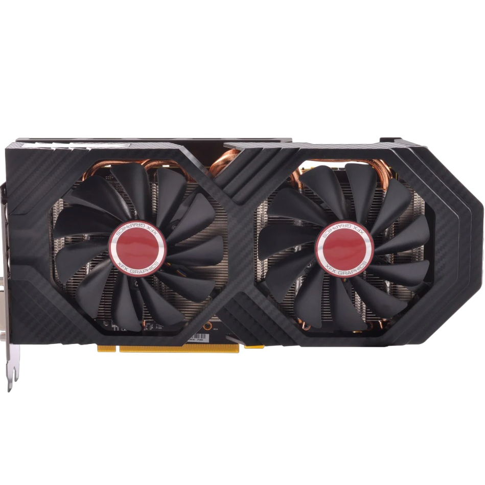 کارت گرافیک ایکس اف ایکس مدل XFX RX 580 8GB کاکرده با کارتون کارکرده