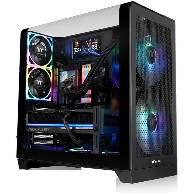 کیس ترمالتیک مدل Thermaltake View W390 Air Black