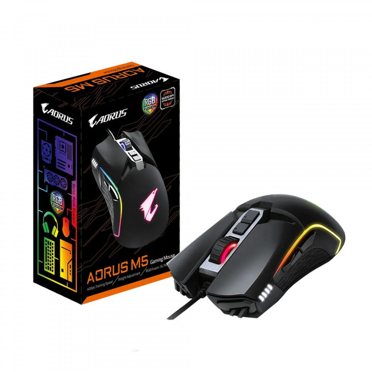 موس گیگابایت مدل GIGABYTE AORUS M5 Wired