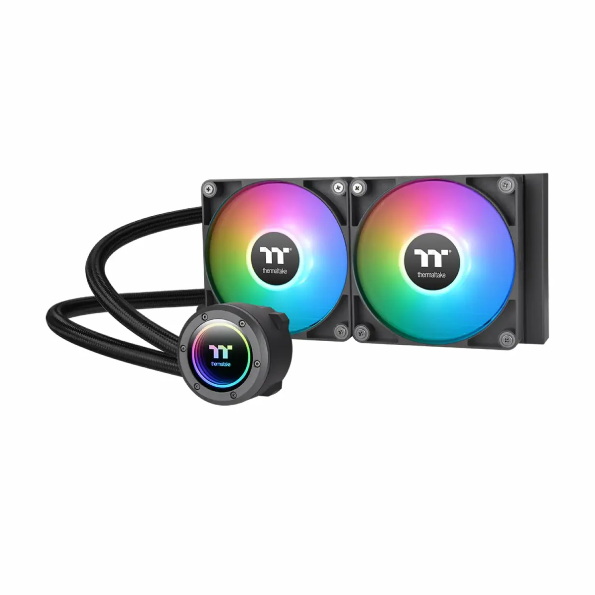 فن خنک کننده پردازنده ترمالتیک مدل Thermaltake TH240 V2 Ultra Black