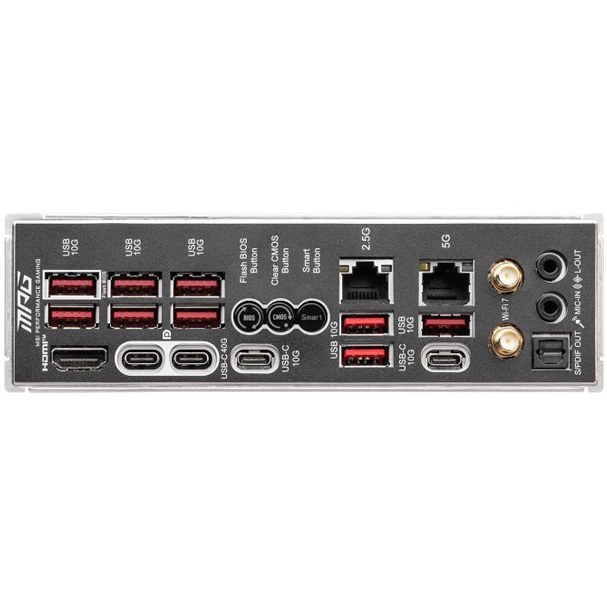 مادربرد ام اس آی مدل MSI MPG X870E CARBON WIFI DDR5