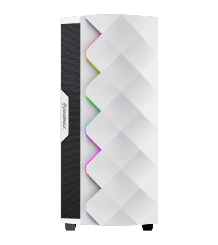 کیس گیمینگ گیم مکس مدل GAMEMAX Diamond CP White