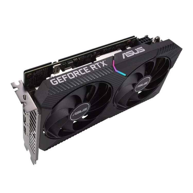 کارت گرافیک ایسوس مدل Dual RTX 3060 OC Gaming حافظه 12 گیگابایت