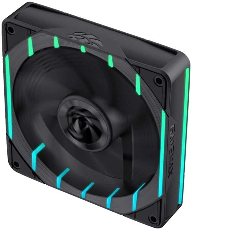 فن کیس گیم مکس مدل GameMax Tornado T12 Black 1X