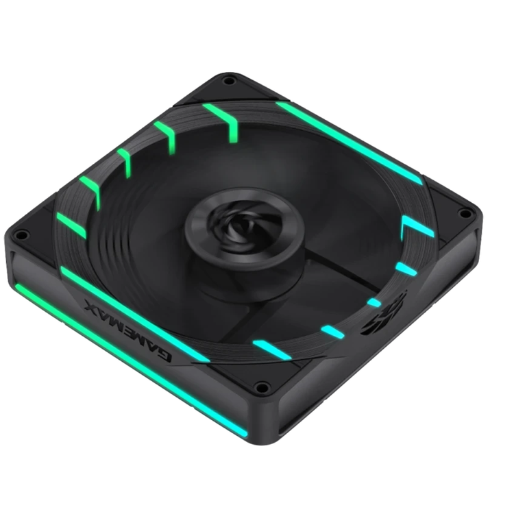 فن کیس گیم مکس مدل GameMax Tornado T12 R Black 1X